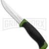 Boker Magnum Falun Green Synthetic Fixed Blade Knife(Satin Plain) -Boker Shop Boker Magnum Falun fixed Blade Green Synthetic Satin 02RY103 BHQ 125065 jr large