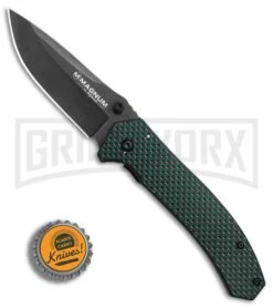Boker Magnum Green Strike LSCF/G-10 Folding Knife - Black SW 9 Boker Magnum Green Strike LSCF/G-10 Folding Knife - Black SW -Boker Shop Boker Magnum Green Strike BHQ 80833 er bottlecap large