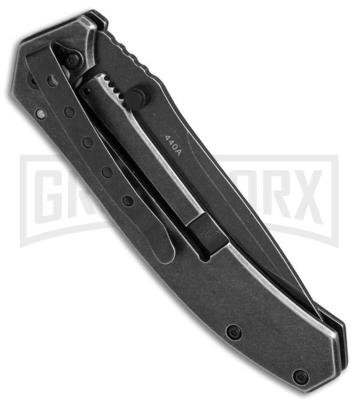 Boker Magnum Green Strike LSCF/G-10 Folding Knife - Black SW 4 Boker Magnum Green Strike LSCF/G-10 Folding Knife - Black SW - Image 2