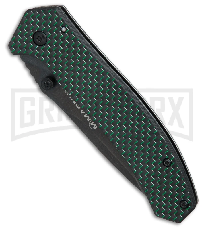 Boker Magnum Green Strike LSCF/G-10 Folding Knife - Black SW 5 Boker Magnum Green Strike LSCF/G-10 Folding Knife - Black SW - Image 3