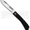 Boker Magnum Kids Slip Joint Knife Ebony Wood - Satin Plain -Boker Shop Boker Magnum Kids SJ Ebony Wood Satin BHQ 139187 jr large
