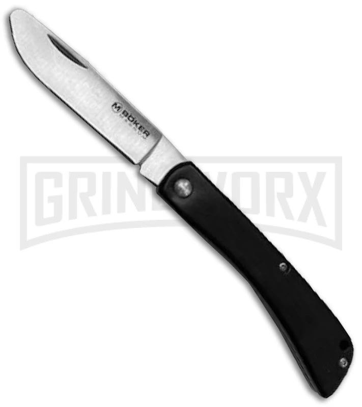 Boker Magnum Kids Slip Joint Knife Ebony Wood - Satin Plain 3 Boker Magnum Kids Slip Joint Knife Ebony Wood - Satin Plain