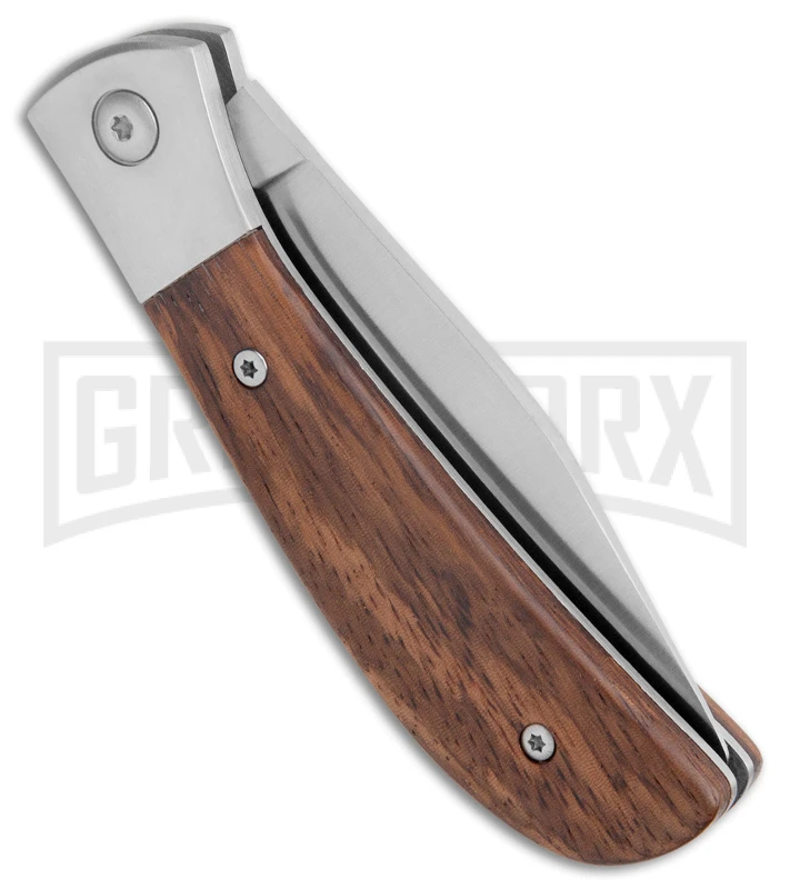 Boker Magnum Kids Slip Joint Knife Zebrawood - Satin Plain 5 Boker Magnum Kids Slip Joint Knife Zebrawood - Satin Plain - Image 3