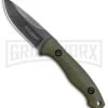 Boker Magnum Lil Friend OD Green G-10 Fixed Blade Knife - Black SW -Boker Shop Boker Magnum Lil Friend Drop BHQ 80830 er large