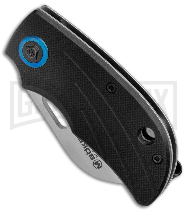 Boker Magnum Lil Lambfoot Black Frame Lock Knife - Satin Plain 4 Boker Magnum Lil Lambfoot Black Frame Lock Knife - Satin Plain - Image 2