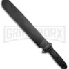 Boker Magnum NG Fixed Blade Machete - Black Plain 2 Boker Magnum NG Fixed Blade Machete - Black Plain -Boker Shop Boker Magnum NG Machete Black 02GL706 BHQ 49545 jr large