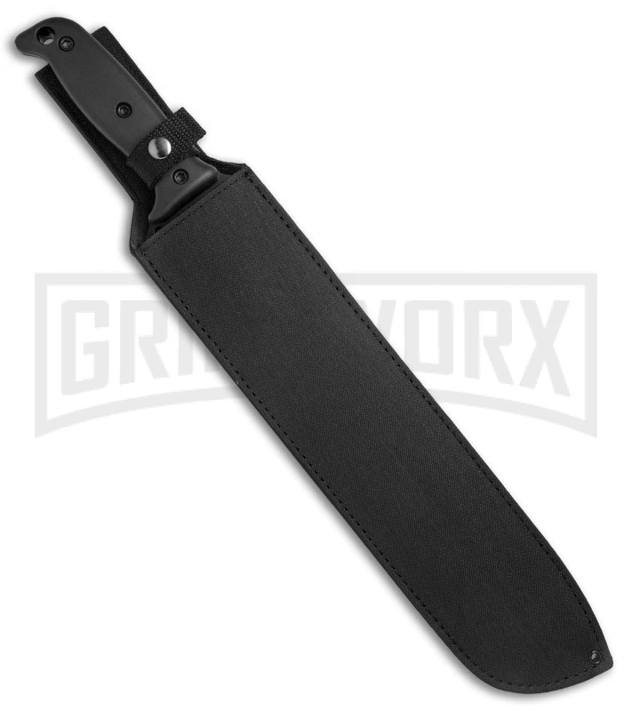 Boker Magnum NG Fixed Blade Machete - Black Plain 5 Boker Magnum NG Fixed Blade Machete - Black Plain - Image 3