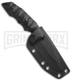 Boker Magnum Nightshade Black G-10 Fixed Blade Knife - Black Plain 7 Boker Magnum Nightshade Black G-10 Fixed Blade Knife - Black Plain -Boker Shop Boker Magnum Nightshade Black 02SC155 BHQ 49554 jr sheath large