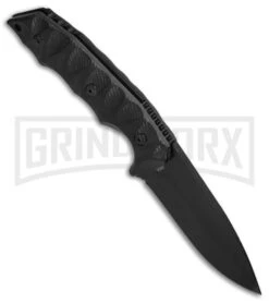 Boker Magnum Nightshade Black G-10 Fixed Blade Knife - Black Plain 6 Boker Magnum Nightshade Black G-10 Fixed Blade Knife - Black Plain -Boker Shop Boker Magnum Nightshade Black 02SC155 BHQ 49554 jr spine large