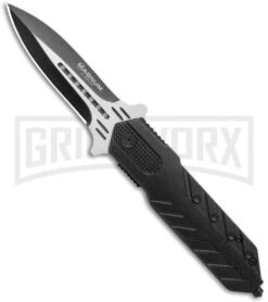 Boker Magnum Rocket BlackFolding Knife - Two Tone Plain