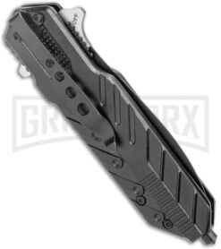 Boker Magnum Rocket BlackFolding Knife - Two Tone Plain -Boker Shop Boker Magnum Rocket SA TT 01RY596 BHQ 120937 jr side large