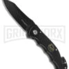 Boker Magnum Special Forces Spring Assisted Knife Black Aluminum - Black Plain -Boker Shop Boker Magnum Special Forces Assisted Black BHQ 139189 jr large