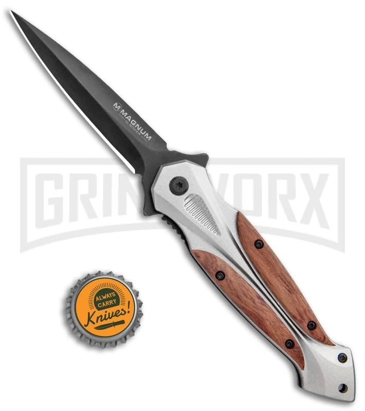 Boker Magnum Starfighter Folding Knife - Black Plain 6 Boker Magnum Starfighter Folding Knife - Black Plain - Image 4