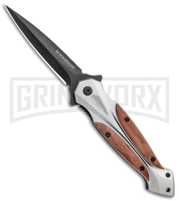 Boker Magnum Starfighter Folding Knife - Black Plain 3 Boker Magnum Starfighter Folding Knife - Black Plain