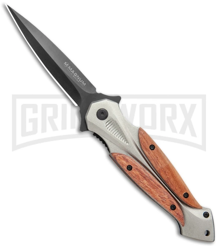 Boker Magnum Starfighter XL Spring Assisted Knife - Black Plain 3 Boker Magnum Starfighter XL Spring Assisted Knife - Black Plain