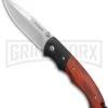 Boker Magnum Woodpecker Pakka Wood Folding Knife - Satin Plain 1 Boker Magnum Woodpecker Pakka Wood Folding Knife - Satin Plain -Boker Shop Boker Magnum Woodpecker BHQ 80835 er large