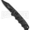 Boker Mini Kalashnikov Black Bowie Automatic Knife - Black Plain 1 Boker Mini Kalashnikov Black Bowie Automatic Knife - Black Plain -Boker Shop Boker Mini Kalashnikov Bowie Auto Black BHQ 96965 jr large