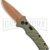 Boker Mini Strike Automatic Knife Black - Drop Point CopperPlain -Boker Shop Boker Mini Strike Auto OD Green Copper 01BO438NSOI BHQ 99631 jr large 1
