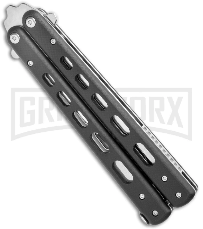 Boker Plus Balisong G-10 Large Butterfly Knife (Satin Plain) 4 Boker Plus Balisong G-10 Large Butterfly Knife (Satin Plain) - Image 2