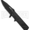 Boker Plus CLB Direkt Black Folding Knife - Black Serr 2 Boker Plus CLB Direkt Black Folding Knife - Black Serr -Boker Shop Boker Plus CLB Direkt black 01BO571 er large