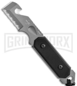 Boker Plus Cop Tool Fixed Blade Knife - Bead Blast Serr