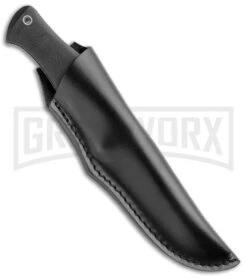 Boker Plus Farkas Bushcraft Black G-10 Fixed Blade Knife - Stonewash Plain -Boker Shop Boker Plus Farkas Black G 10 Black SW BOP02BO065 BHQ 95270 jr sheath large