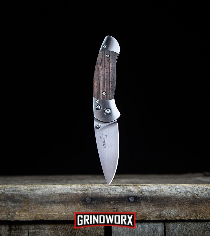 Boker Plus Gordito Cocobolo Folding Knife - Satin Plain 6 Boker Plus Gordito Cocobolo Folding Knife - Satin Plain - Image 4