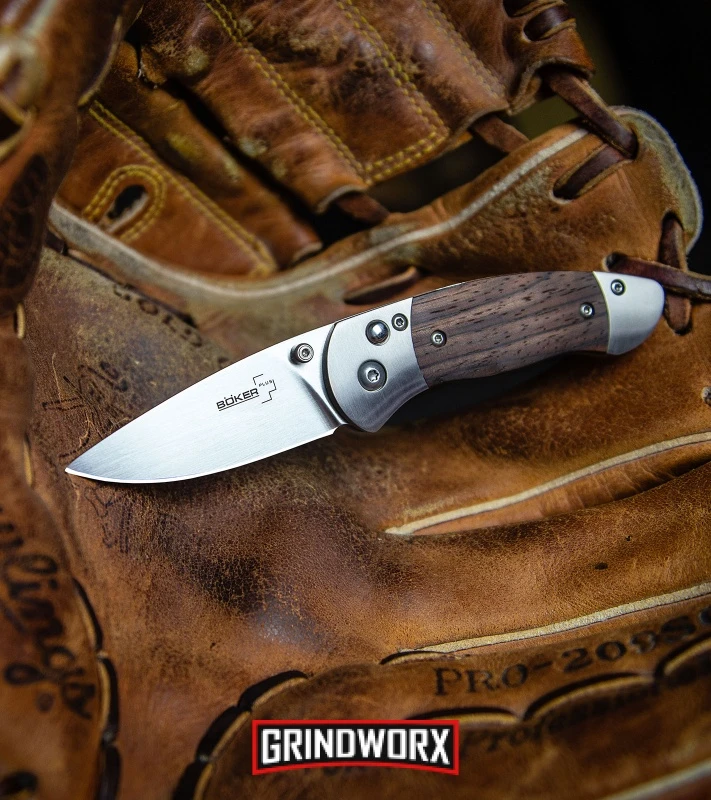 Boker Plus Gordito Cocobolo Folding Knife - Satin Plain 7 Boker Plus Gordito Cocobolo Folding Knife - Satin Plain - Image 5