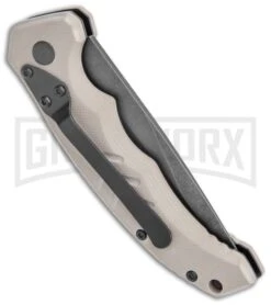 Boker Plus Intention II Automatic Folding Knife Coyote Tan - Black SW Drop Point -Boker Shop Boker Plus Intention Coyote Auto SW 01B0483 BHQ 115755 jr side large