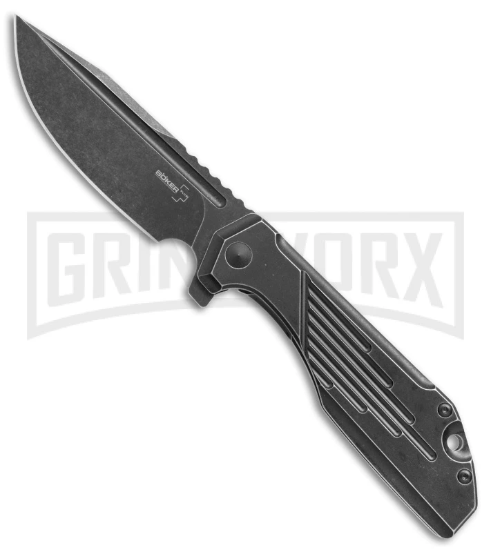 Boker Plus Lateralus Black Stonewash Folding Knife - Black Stonewash 3 Boker Plus Lateralus Black Stonewash Folding Knife - Black Stonewash