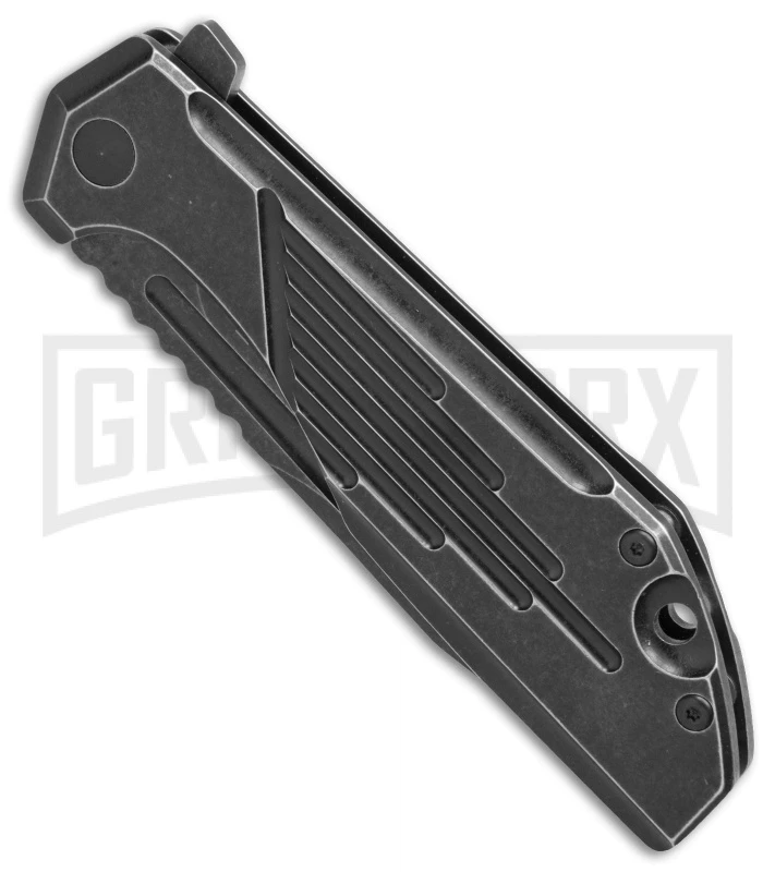 Boker Plus Lateralus Black Stonewash Folding Knife - Black Stonewash 5 Boker Plus Lateralus Black Stonewash Folding Knife - Black Stonewash - Image 3
