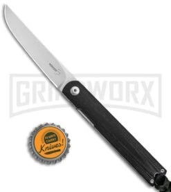 Boker Plus Kansei Nori Black G-10 Liner Lock Knife - Satin Plain 9 Boker Plus Kansei Nori Black G-10 Liner Lock Knife - Satin Plain -Boker Shop Boker Plus Kansei Nori LL Black G 10 Satin 01BO890 BHQ 101766 jr bottlecap large