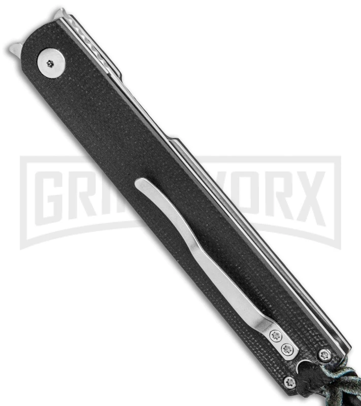 Boker Plus Kansei Nori Black G-10 Liner Lock Knife - Satin Plain 5 Boker Plus Kansei Nori Black G-10 Liner Lock Knife - Satin Plain - Image 3