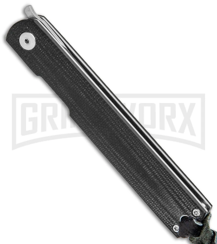 Boker Plus Kansei Nori Black G-10 Liner Lock Knife - Satin Plain 4 Boker Plus Kansei Nori Black G-10 Liner Lock Knife - Satin Plain - Image 2