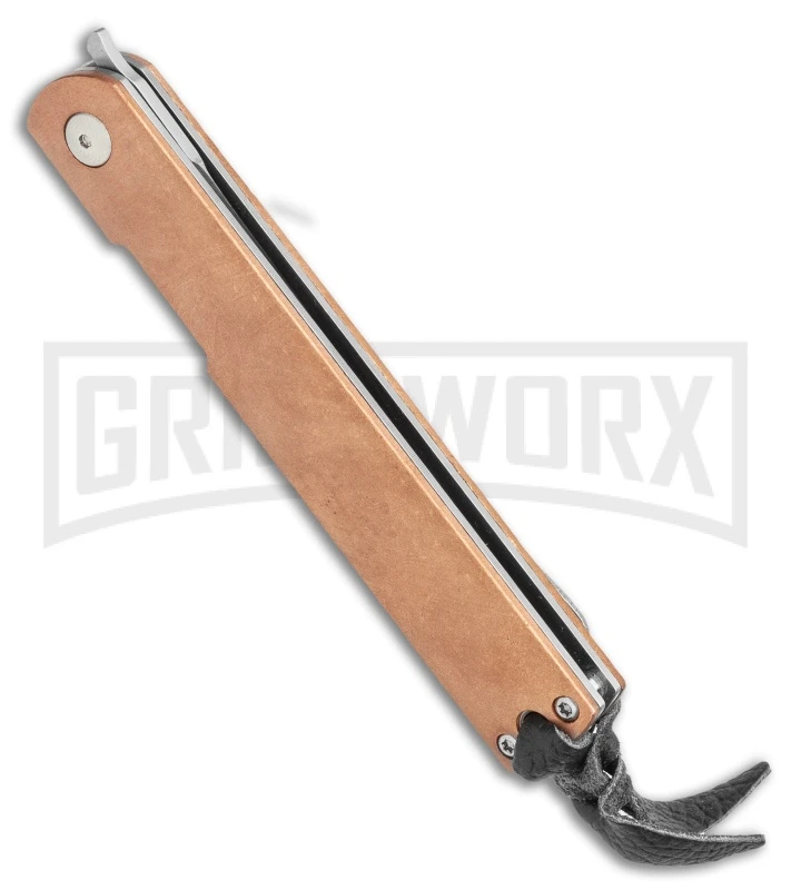Boker Plus Kansei Nori Copper Liner Lock Knife (Satin Plain) 4 Boker Plus Kansei Nori Copper Liner Lock Knife (Satin Plain) - Image 2