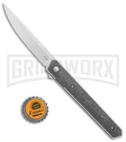 Boker Plus Kwaiken Air Titanium Liner Lock Knife (Satin Plain) -Boker Shop Boker Plus Kwaiken Air LL Ti Satin 01BO169 BHQ 120656 jr bottlecap large