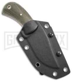 Boker Plus Mad Man Green Micarta Fixed Blade SW Plain -Boker Shop Boker Plus Mad Man BHQ 136262 td sheath large