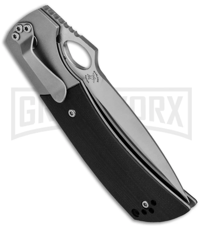 Boker Plus Marlowe Squail Black G-10 Folding Knife - Satin Plain 5 Boker Plus Marlowe Squail Black G-10 Folding Knife - Satin Plain - Image 3