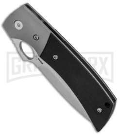 Boker Plus Marlowe Squail Black G-10 Folding Knife - Satin Plain 7 Boker Plus Marlowe Squail Black G-10 Folding Knife - Satin Plain -Boker Shop Boker Plus Marlowe Squail Junior LL G 10 Ti 01BO313 BHQ 67880 jr spine large