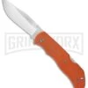 Boker Plus Optima Orange Folding Knife - Satin Plain 1 Boker Plus Optima Orange Folding Knife - Satin Plain -Boker Shop Boker Plus Optima LB Orange G 10 Satin BHQ 13807 jr large