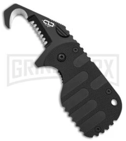 Boker Plus Rescom 2.0 Black Frame Lock Knife - Black Serr