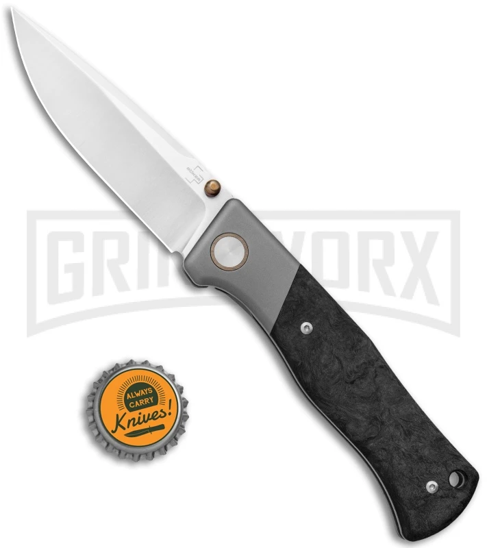Boker Plus Rexford Collection 2021 Epicenter Ti/CFKnife (Satin Plain) 6 Boker Plus Rexford Collection 2021 Epicenter Ti/CFKnife (Satin Plain) - Image 4