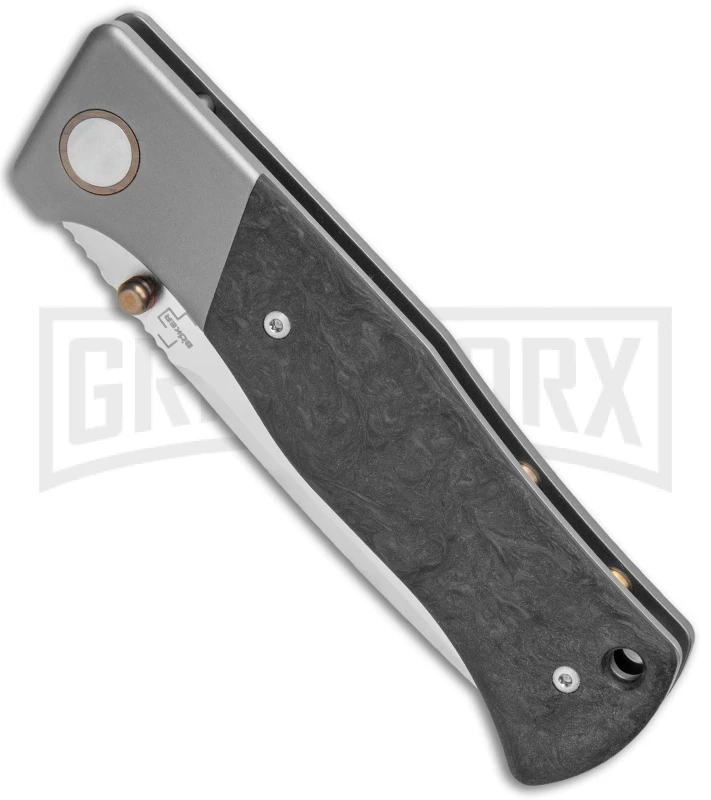 Boker Plus Rexford Collection 2021 Epicenter Ti/CFKnife (Satin Plain) 4 Boker Plus Rexford Collection 2021 Epicenter Ti/CFKnife (Satin Plain) - Image 2