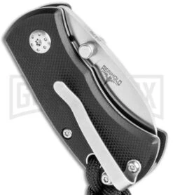 Boker Plus Rockhopper Folding Knife G-10 - Black 8 Boker Plus Rockhopper Folding Knife G-10 - Black -Boker Shop Boker Plus Rockhopper LL Black G 10 01BO317 BHQ 118387 jr side large