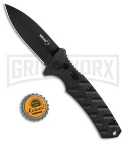 Boker Plus Strike Automatic Knife - Dagger Black Plain 9 Boker Plus Strike Automatic Knife - Dagger Black Plain -Boker Shop Boker Plus Strike Dagger Auto Black Black 01BO428NSOI BHQ 97035 jr bottlecap large