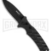 Boker Plus Strike Automatic Knife - Dagger Black Plain -Boker Shop Boker Plus Strike Dagger Auto Black Black 01BO428NSOI BHQ 97035 jr large