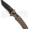 Boker Plus Strike Coyote Brown Manual Knife - Tanto Black SW Serr 1 Boker Plus Strike Coyote Brown Manual Knife - Tanto Black SW Serr -Boker Shop Boker Plus Strike Tanto Coyote Brown black sw serr BHQ 67885 er large 1