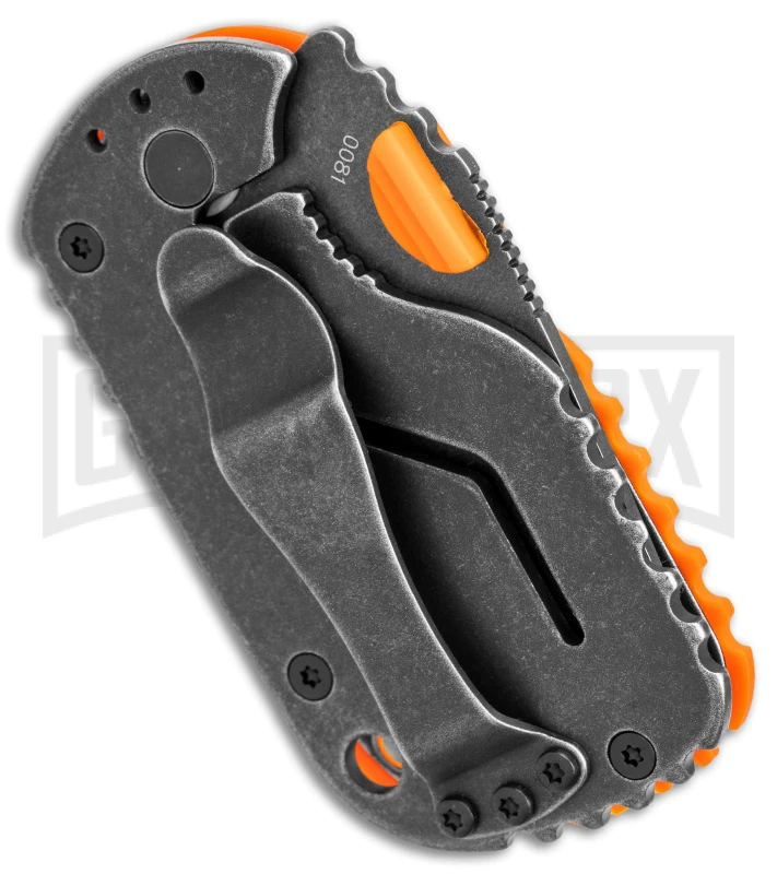 Boker Plus Subcom 2.0 Orange Frame Lock Knife - Serr 5 Boker Plus Subcom 2.0 Orange Frame Lock Knife - Serr - Image 3