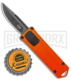 Boker Plus USB OTF Black Automatic Knife Aluminum - Orange SW Plain 9 Boker Plus USB OTF Black Automatic Knife Aluminum - Orange SW Plain -Boker Shop Boker Plus USB OTF Auto Orange Aluminum Black SW BHQ 125997 jr bottlecap large