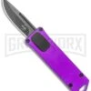 Boker Plus USB OTF Black Automatic Knife Aluminum - Purple SW Plain -Boker Shop Boker Plus USB OTF Auto Purple Aluminum Black SW 06EX277SOI BHQ 125999 jr large